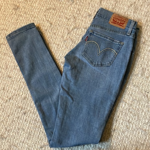 💕 Levi’s Size 24 524 Skinny Light Wash Jeans - Picture 13 of 13